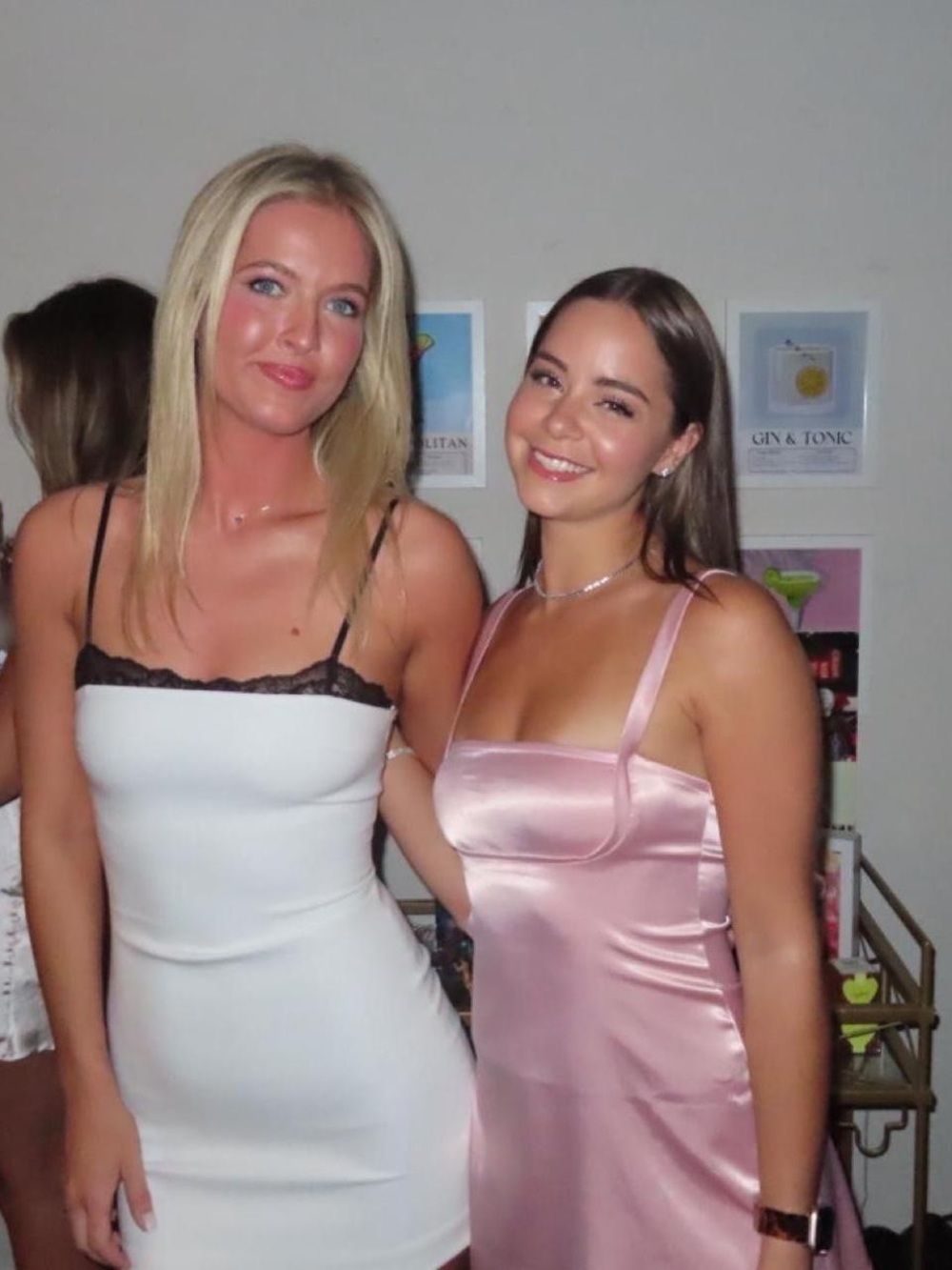 Satin Slip Dress in Light Pink - Elegant Women's Sleepwear